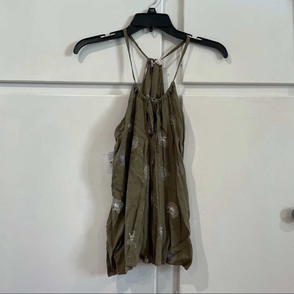 NWT Melrose & Market olive green tank